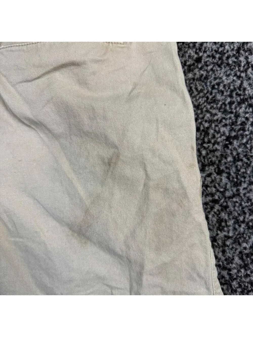 Gap Kids Tan Chino Shorts, lot of wear and tear Size: 16 Husky